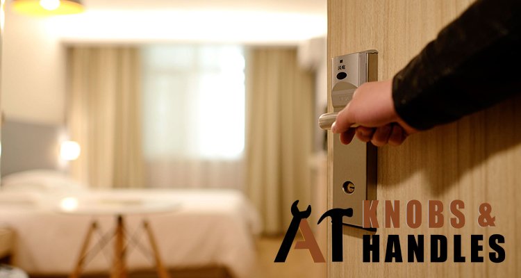 hand-on-door-lever-handle-a1-knobs-and-handles-singapore